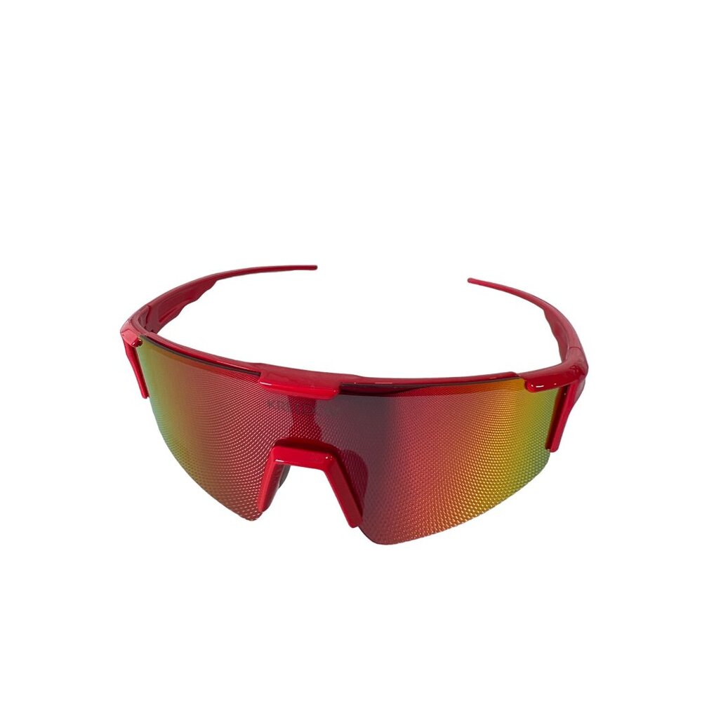Kreedom Sport Sunglasses UV Protection Red Gray Frame Outdoor Cycling Active NEW